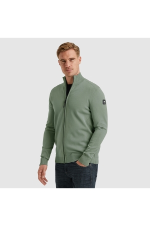 Vanguard Zip jacket viscose blend 6023 Dark forest