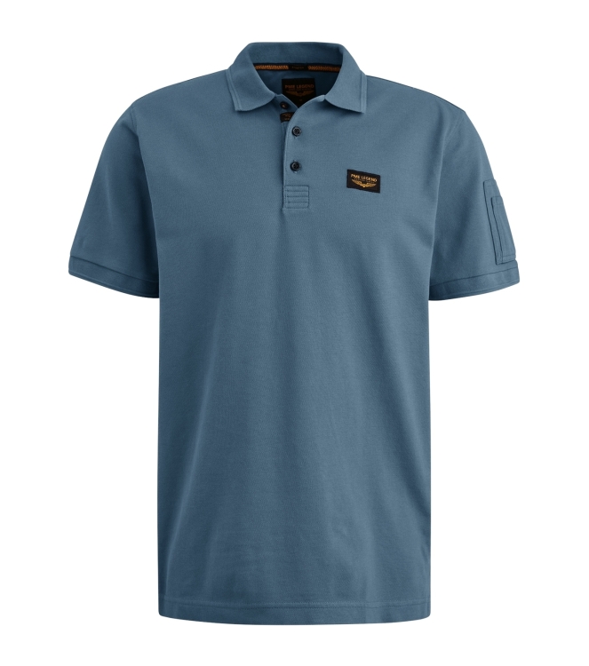 PME Legend Short sleeve polo trackway polo 5393 Ashleigh blue