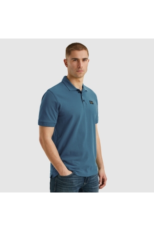 PME Legend Short sleeve polo trackway polo 5393 Ashleigh blue