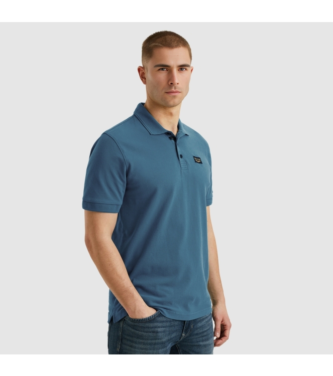 PME Legend Short sleeve polo trackway polo 5393 Ashleigh blue