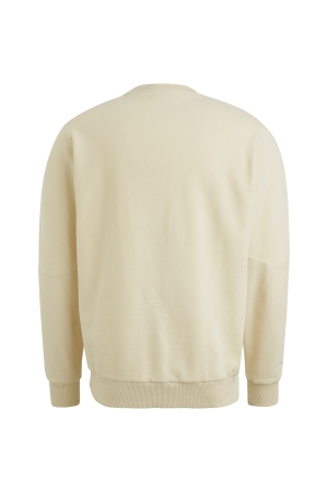 PME Legend Crewneck peached terry 7013 Bone white