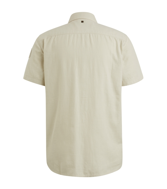 PME Legend Short Sleeve Shirt Slub Cotton 7013 Bone white