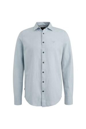 PME Legend Long Sleeve Shirt Cotton Linen 2 t 5040 Placid blue