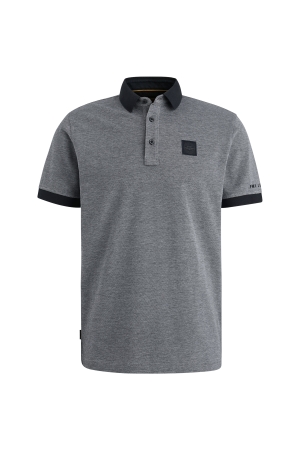 PME Legend Short sleeve polo two tone pique 5281 Salute