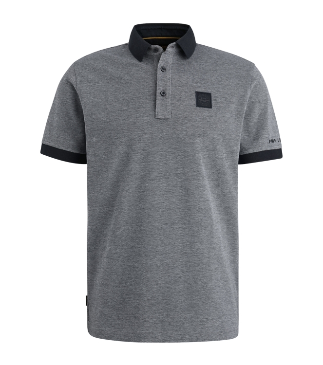 PME Legend Short sleeve polo two tone pique 5281 Salute