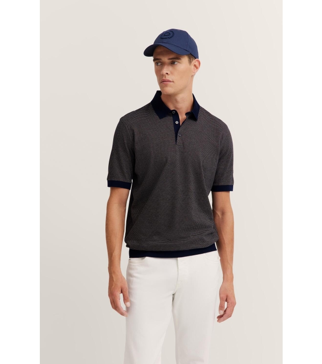 Bugatti HERREN POLO 1/2 ARM 070