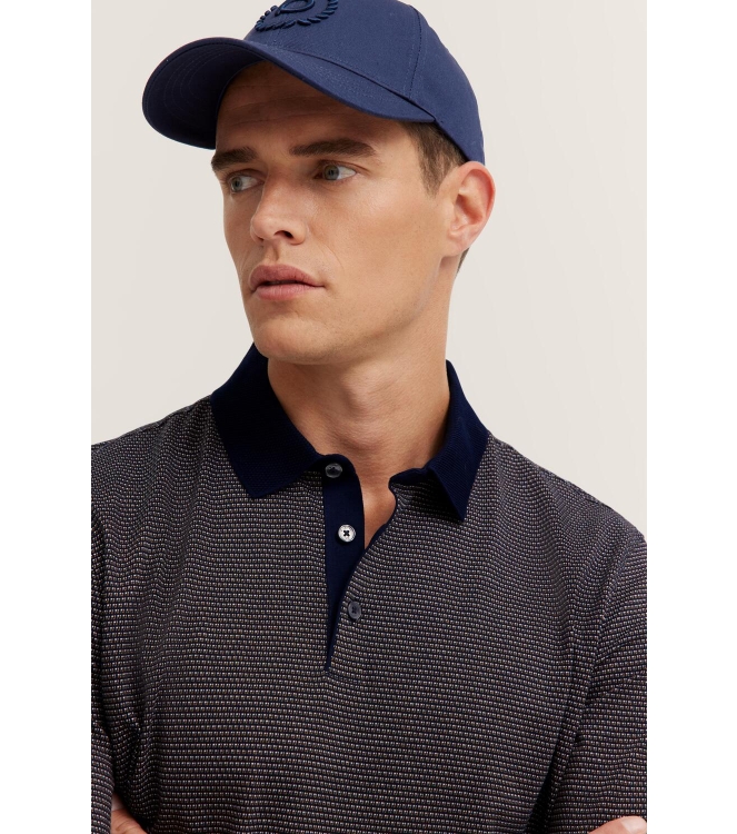 Bugatti HERREN POLO 1/2 ARM 070