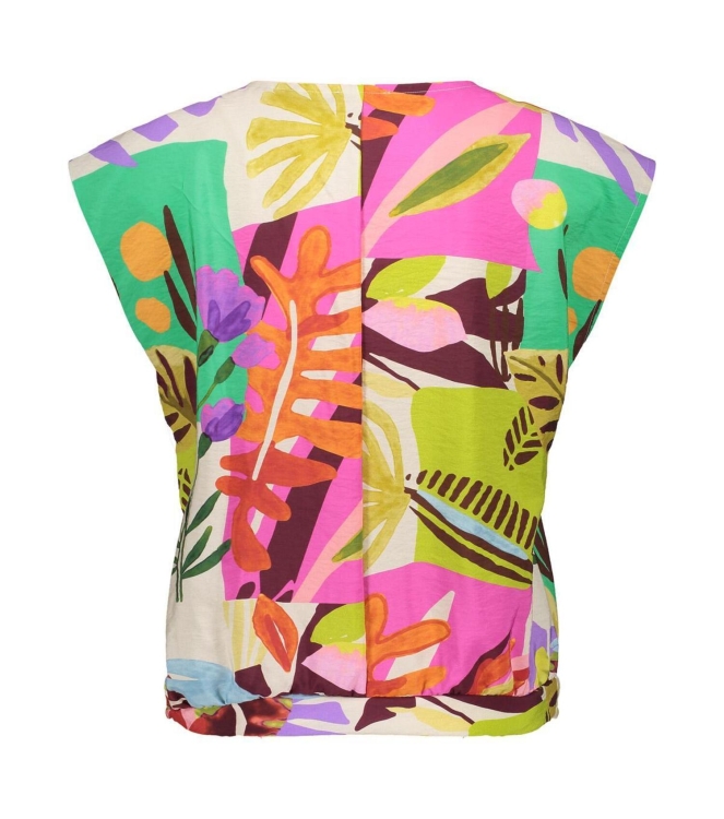 Geisha Top 000150 Yellow/pink