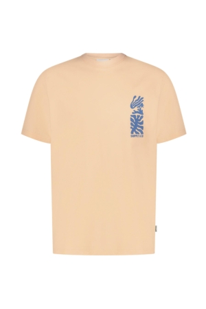 Supply en Co Thorn T-shirt Chestprint 735 Apricot