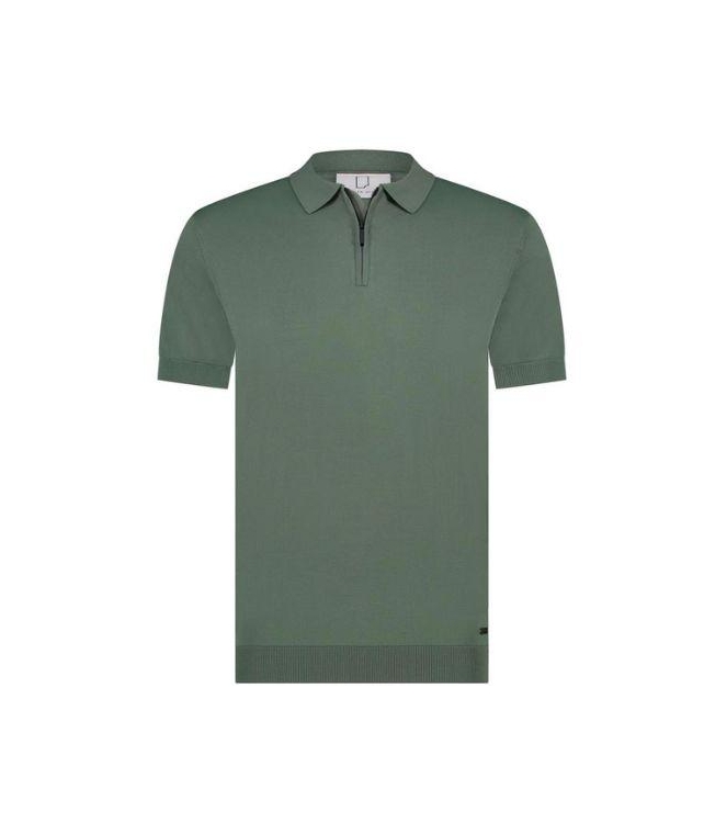 Born with Appetite Dan Knitted Polo 942 Steel