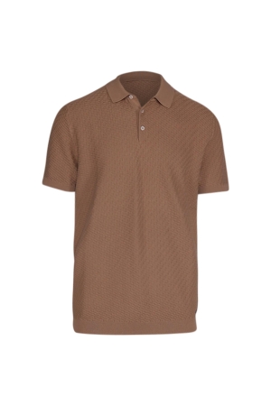 Scotland Blue Kalvin Pullover Structure 820 Sand