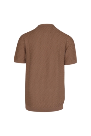 Scotland Blue Kalvin Pullover Structure 820 Sand