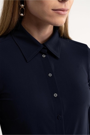 Studio Anneloes Poppy blouse 6900 dark blue