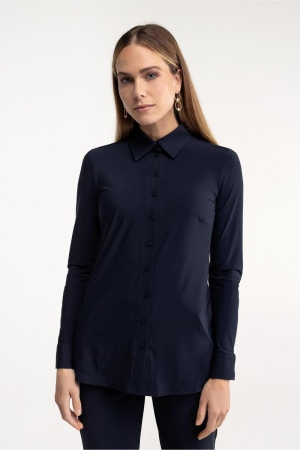 Studio Anneloes Poppy blouse 6900 dark blue