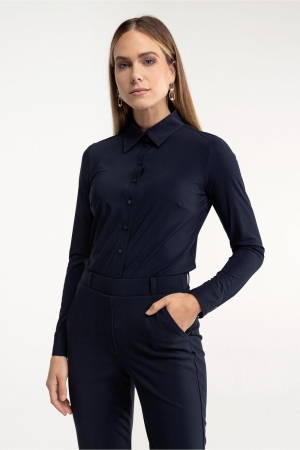 Studio Anneloes Poppy blouse 6900 dark blue