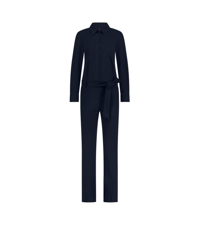 Studio Anneloes Angel LS jumpsuit 6900 dark blue