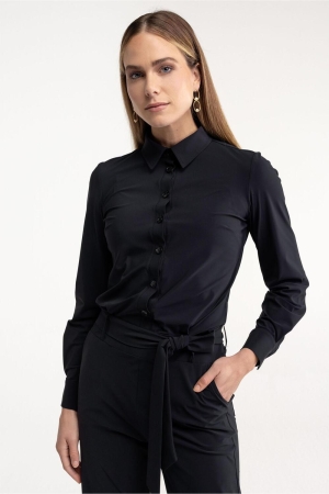 Studio Anneloes Angel LS jumpsuit 6900 dark blue