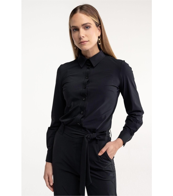 Studio Anneloes Angel LS jumpsuit 6900 dark blue