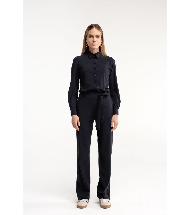 Studio Anneloes Angel LS jumpsuit 6900 dark blue