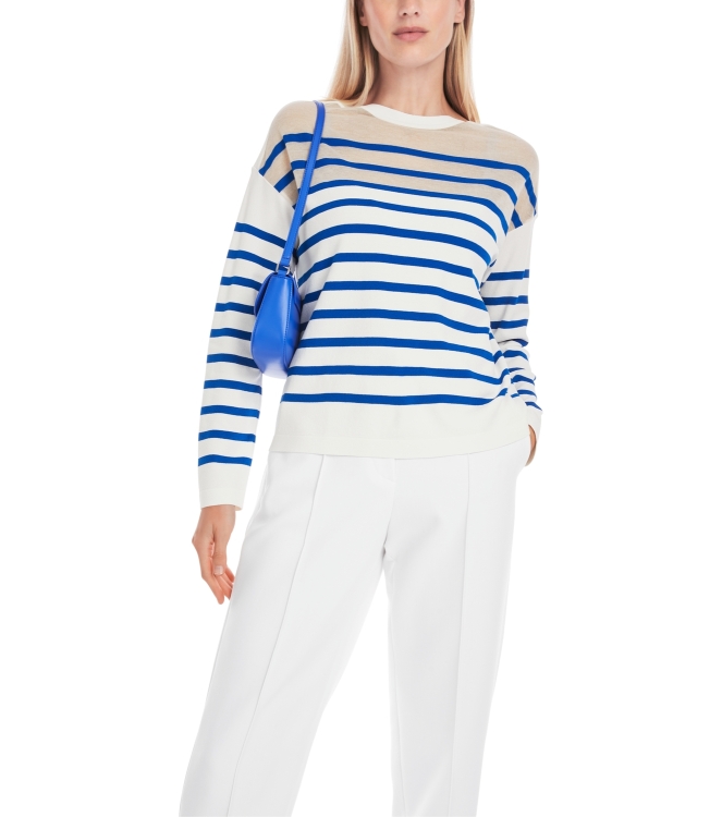 MarcCain Collections Pullover 366 Gentian