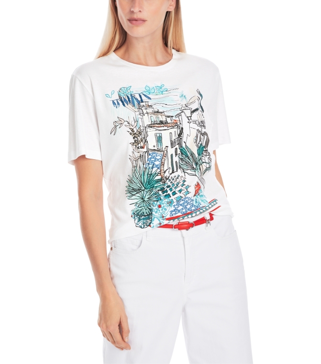 MarcCain Collections T-Shirt 100 White