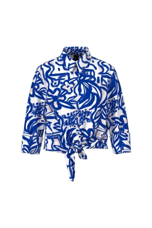 MarcCain Collections Bluse 366 Gentian