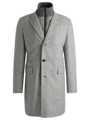 Hugo Boss H-Hyde-J-Bib-Pad-234 10266095 030 Medium grey