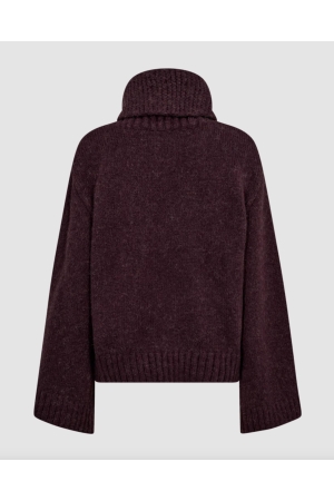 Copenhagen Muse Pullover w.detachable collar 7095 Winetasting Mel