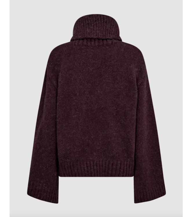 Copenhagen Muse Pullover w.detachable collar 7095 Winetasting Mel