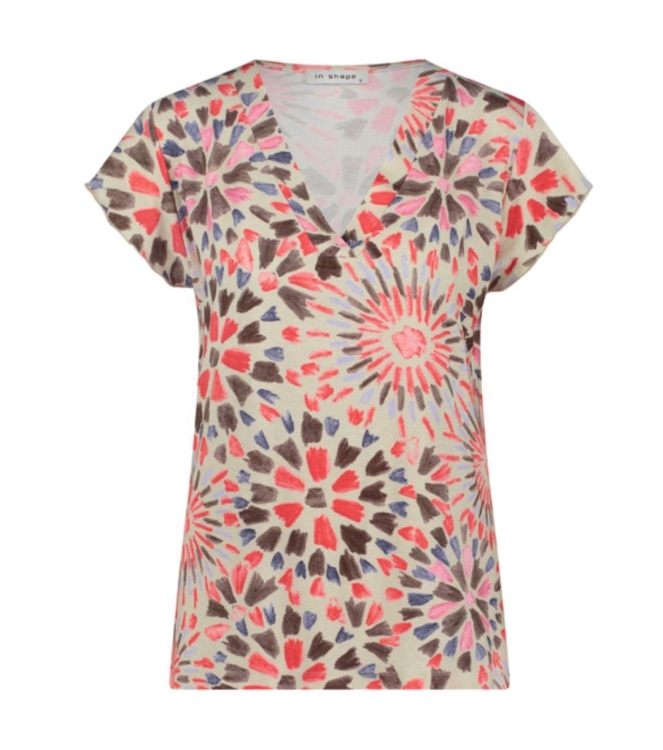 In Shape Tshirt Vere 639 Pink combi