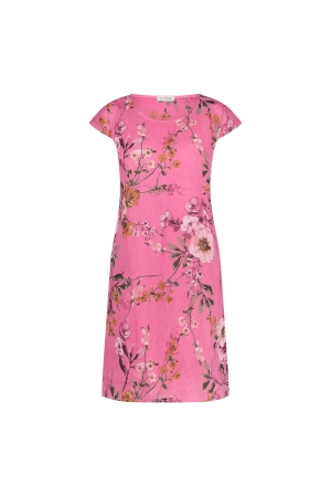 In Shape Dress Fien Romantic Flower 761 fuchsia combi