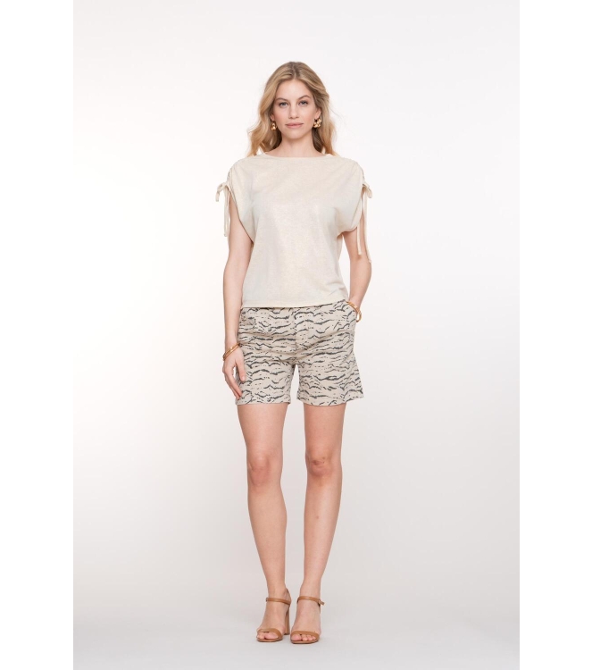 Geisha Top shoulder detail 720 Sand