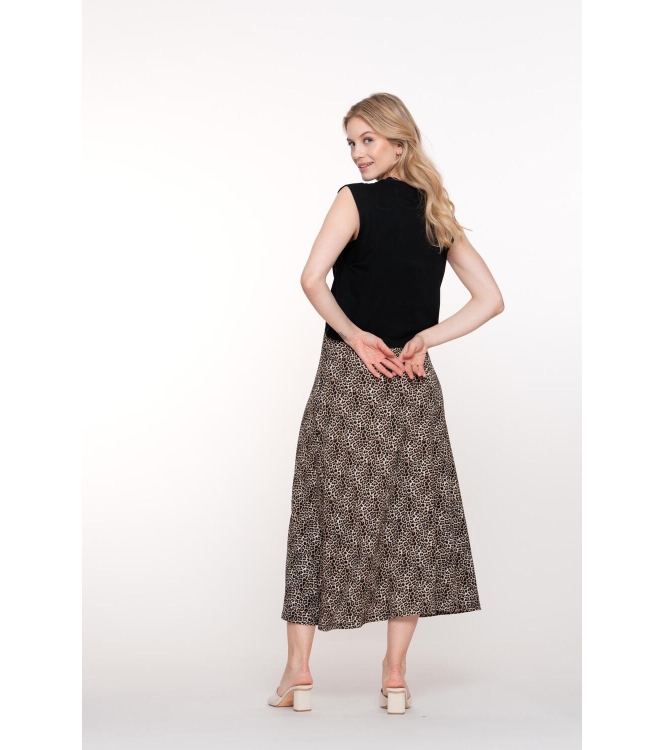 Geisha T-shirt believe animal 999 Black