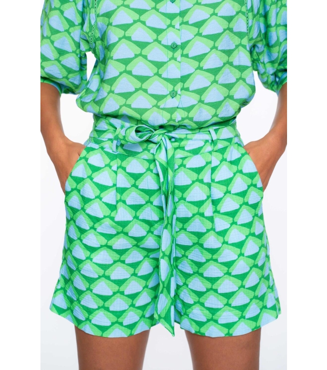 Geisha Short 000530 Green/blue