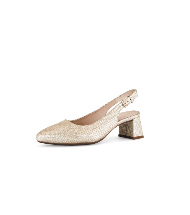 Gabor Flecht Met. (A.OBL) 63 oat (gold)