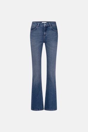 Fabienne Chapot Eva Flare Jeans 3345 Mid Blue