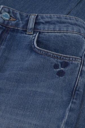Fabienne Chapot Eva Flare Jeans 3345 Mid Blue