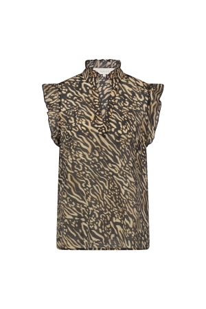 NUKUS Aurora Top 242 sand/black