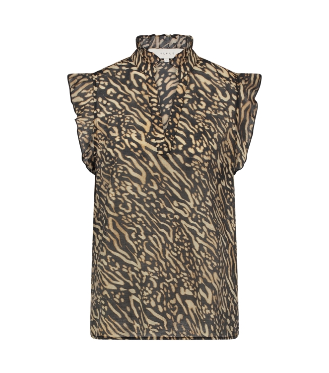 NUKUS Aurora Top 242 sand/black