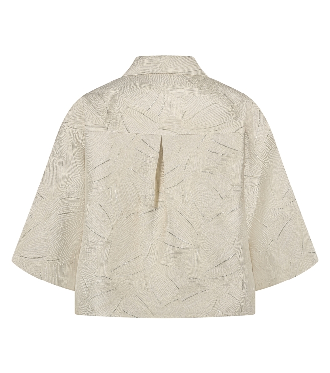 NUKUS Leena Blouse 126 offwhite/gold
