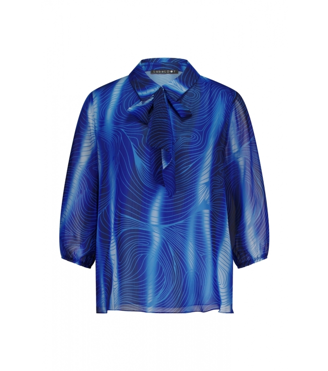 Label Dot Ayla 620 blauw multi