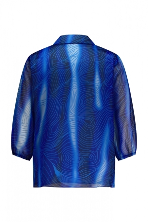 Label Dot Ayla 620 blauw multi