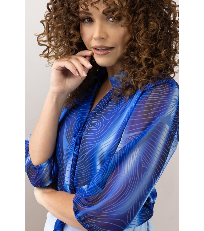 Label Dot Ayla 620 blauw multi