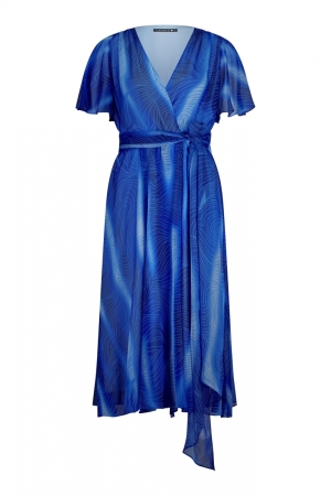 Label Dot Saskia 620 blauw multi