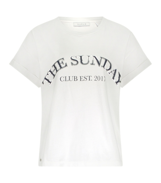 NUKUS Meike Shirt The Sunday 219 offwhite/navy