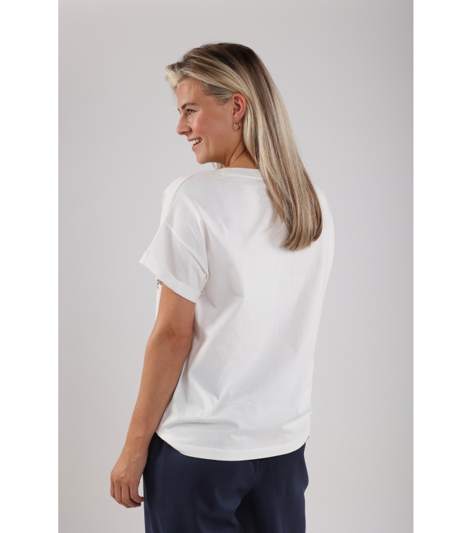 NUKUS Meike Shirt The Sunday 219 offwhite/navy