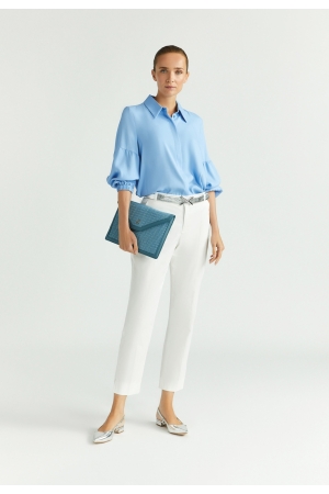Xandres HASNA 2480 shirting blue