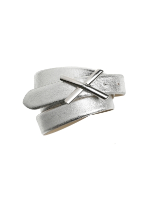 Xandres X_BUCKLE_BELT 0300 silver