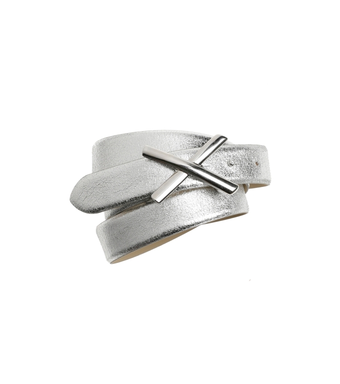 Xandres X_BUCKLE_BELT 0300 silver