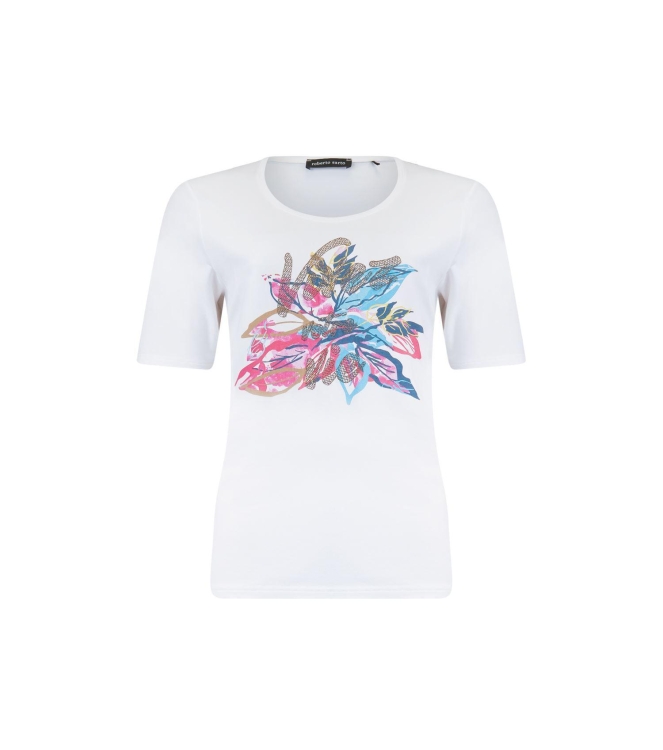 Sarto Fashion T-shirt o-neck m1862 offwhite+sunsetboulevard a/wo